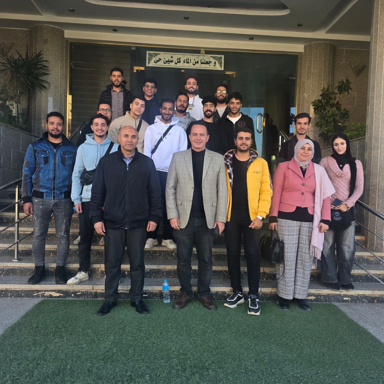 زيارة ميدانية إلى معهد بحوث النيل